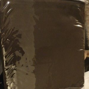 UNBRANDED brown chocolate bedskirt size king